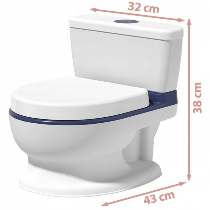 Olita cu sunete Ricokids RK-290 alb cu albastru – imaginea 8