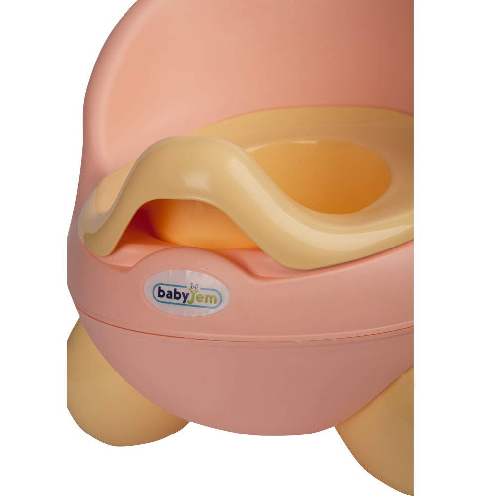 Olita pentru copii BabyJem Tonton Soft PinkYellow – imaginea 5