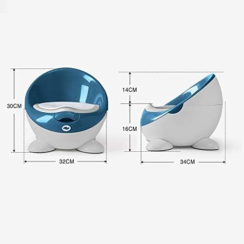 Olita pentru copii Little Mom First Class Navy, cu adaptor moale din spuma PU, spatar ergonomic, vas colector detasabil, picioruse antiderapante, dimensiune 32 x 34 x 30 cm – imaginea 4