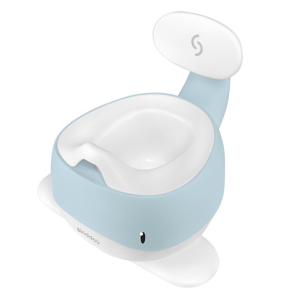 Olita pentru copii Pottili Skiddou balenuta cu capac Sky high Bleu – imaginea 8