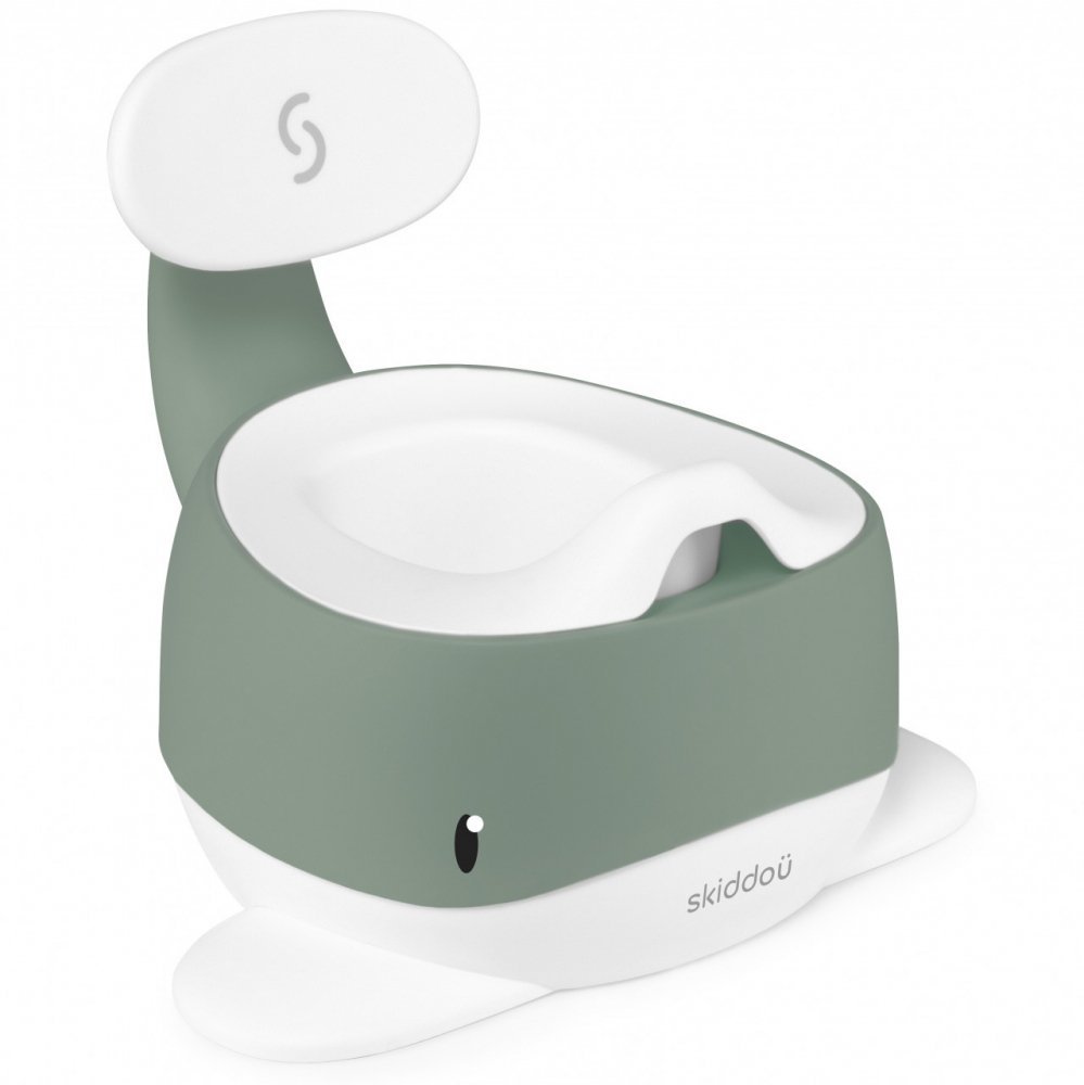 Olita pentru copii Pottili Skiddou balenuta cu capac Wild climber Verde – imaginea 7