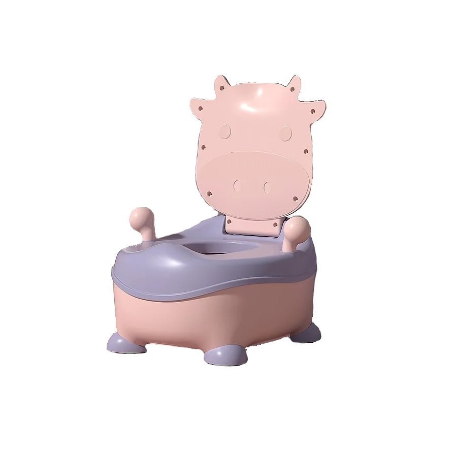 Olita Little Mom Little Calf Pink cu adaptor moale, manere, capac rabatabil, insert detasabil, varsta recomandata 1 an+ – imaginea 5