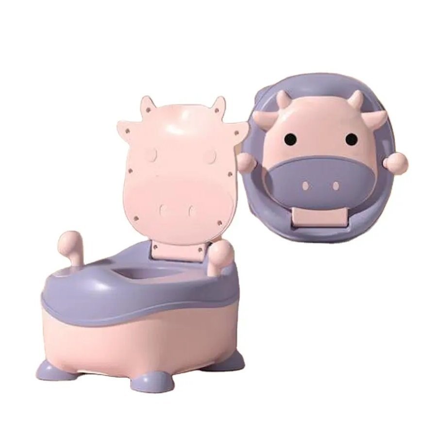 Olita Little Mom Little Calf Pink cu adaptor moale, manere, capac rabatabil, insert detasabil, varsta recomandata 1 an+ – imaginea 6