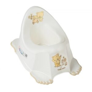 Olita plastic antiderapanta Lux Bear alba