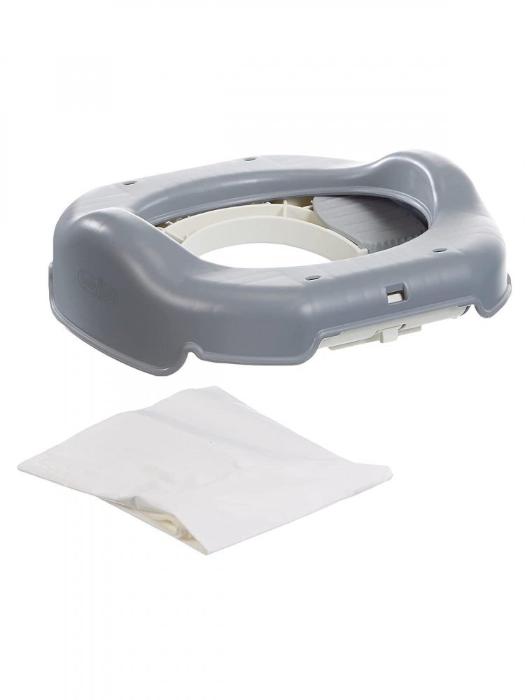 Olita portabila 2in1 BabyJem Portable Seat Grey – imaginea 4