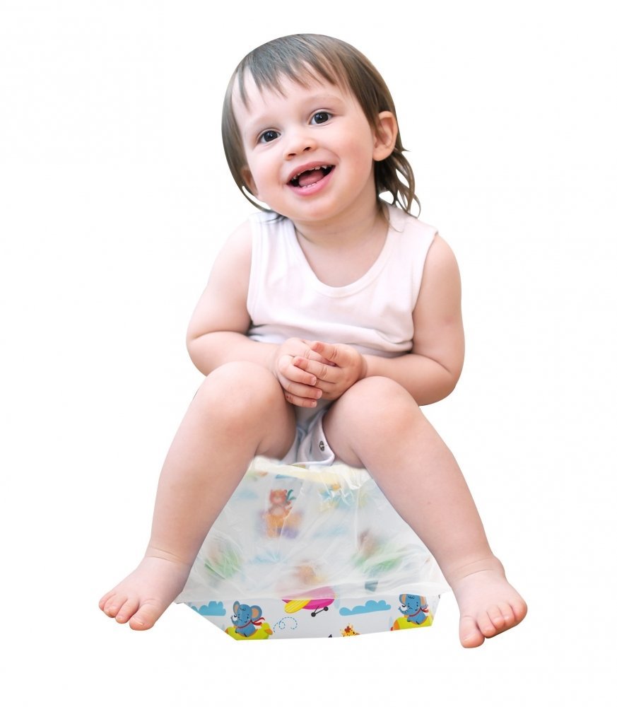 Olita pliabilaportabila pentru calatorie BabyJem Carton Travel Potty – imaginea 4