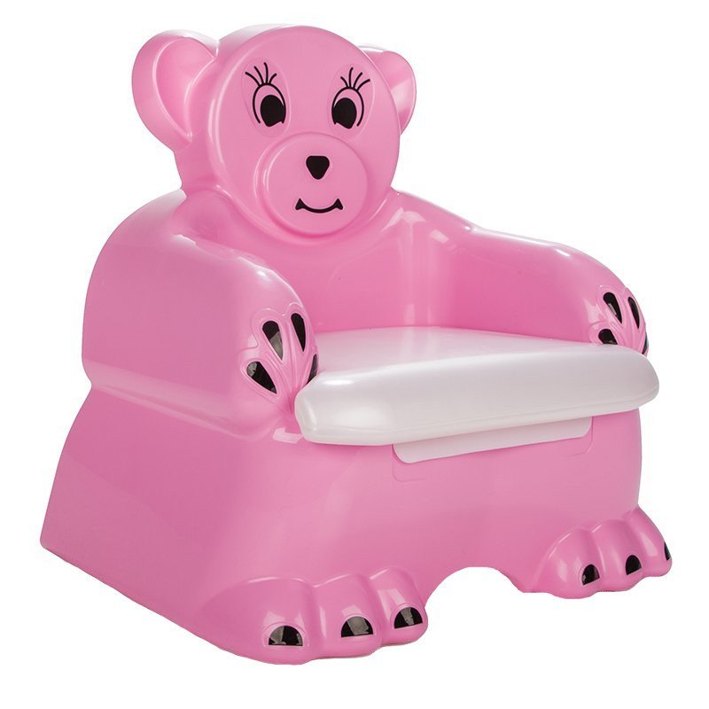 Olita tip scaunel Bobo Potty Pink – imaginea 2