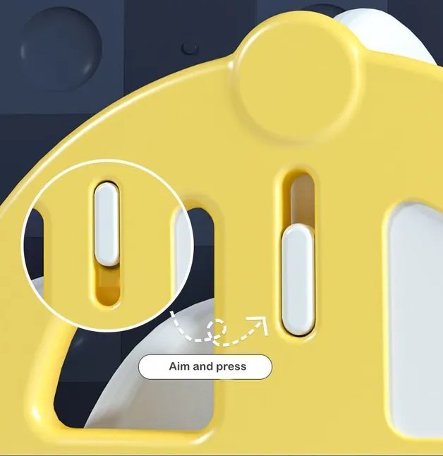 Organizator pentru carti Nichiduta Happy Car Yellow – imaginea 3