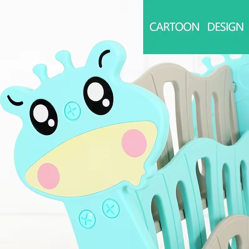 Organizator pentru carti si jucarii Nichiduta Giraffe Mint – imaginea 2