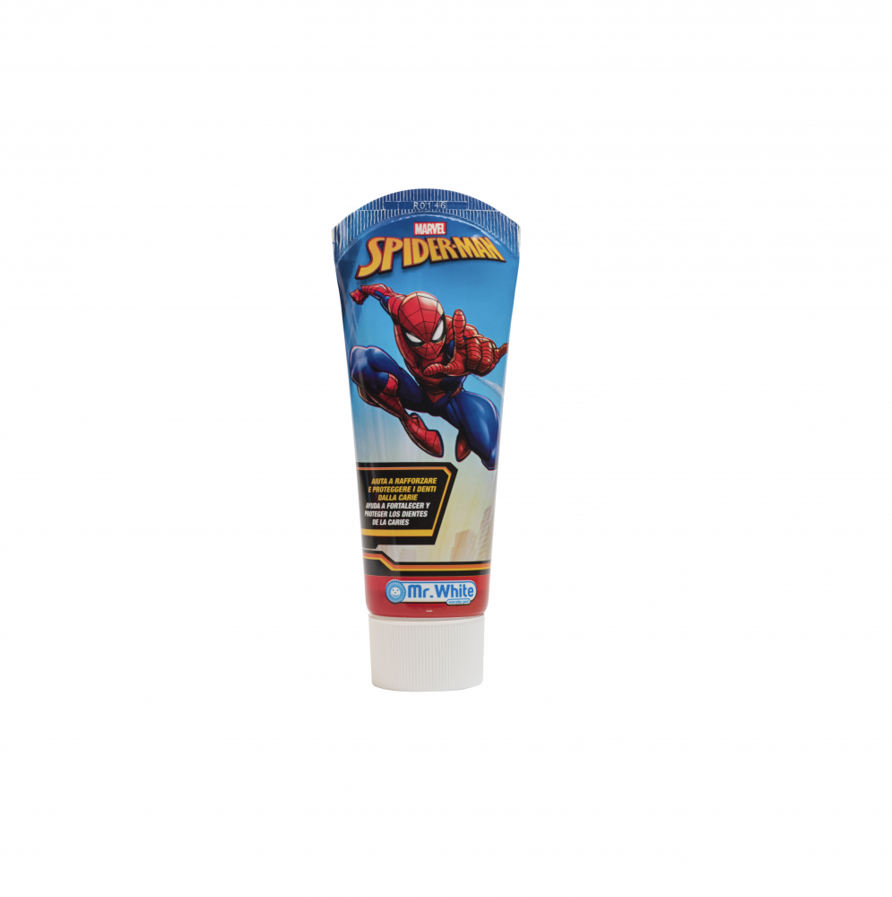 Pasta de dinti Mr.White pentru copii Spiderman 75ml