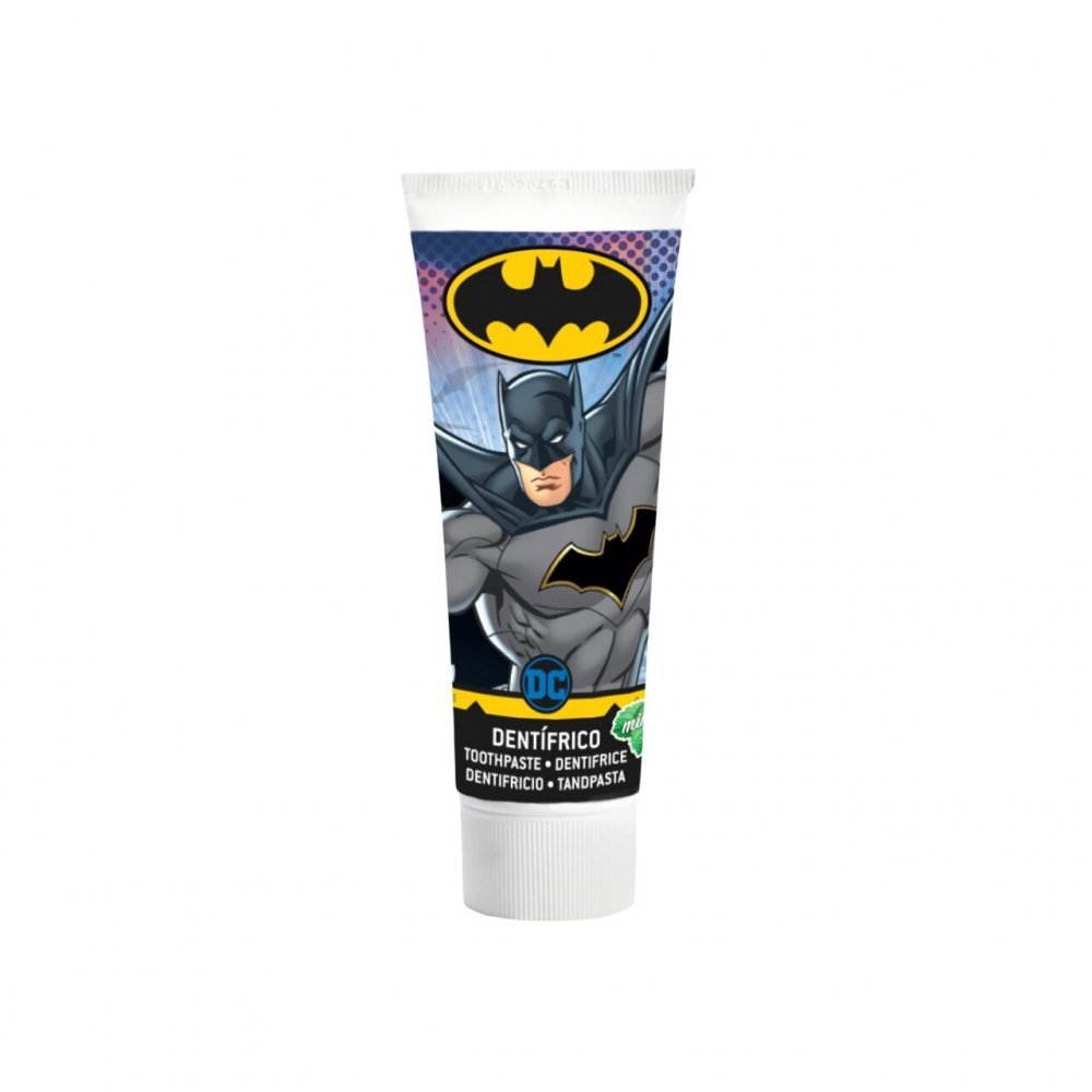 Pasta de dinti pentru copii, Batman, 75 ml, Fara gluten, mentolata – imaginea 2