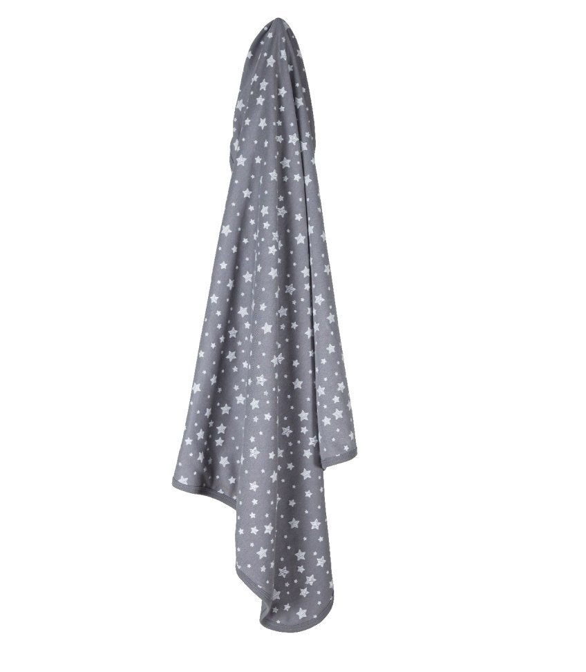 Paturica 85×85 cm din bumbac organic 100 BabyCosy Grey