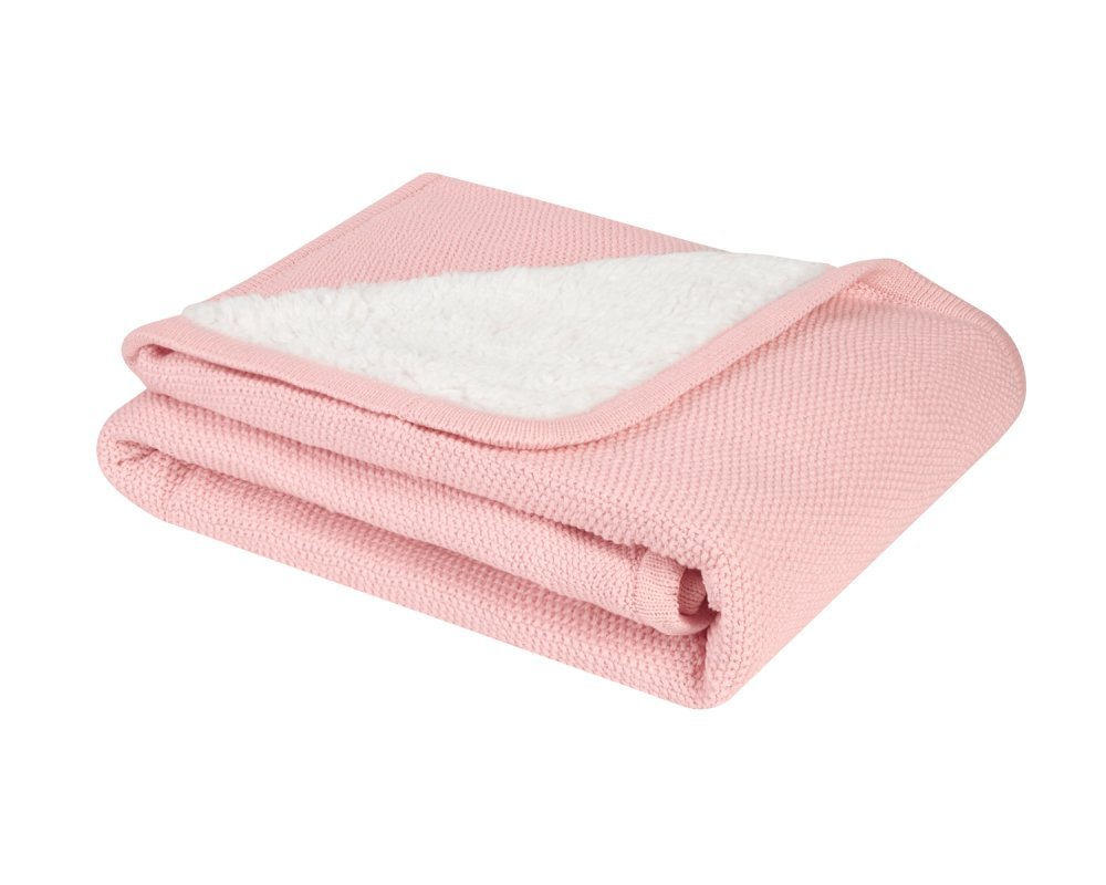 Paturica cu doua fete KikkaBoo din bumbac Dream Big Pink – imaginea 3