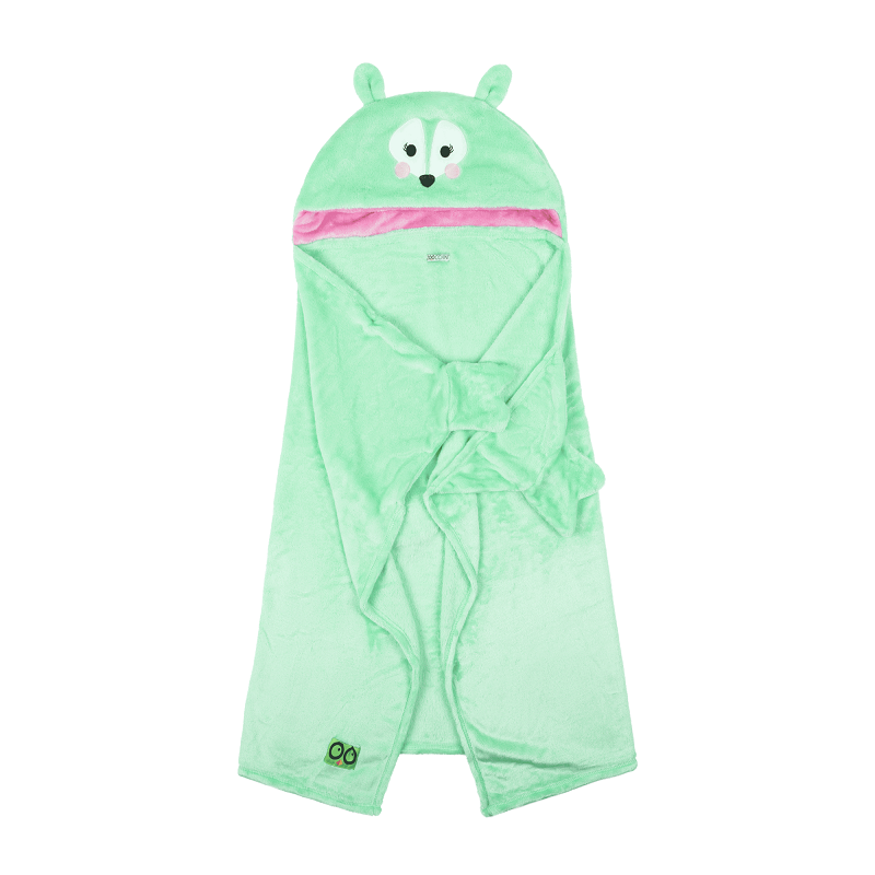 Paturica cu gluga Zoocchini 145x110cm Fawn – imaginea 4