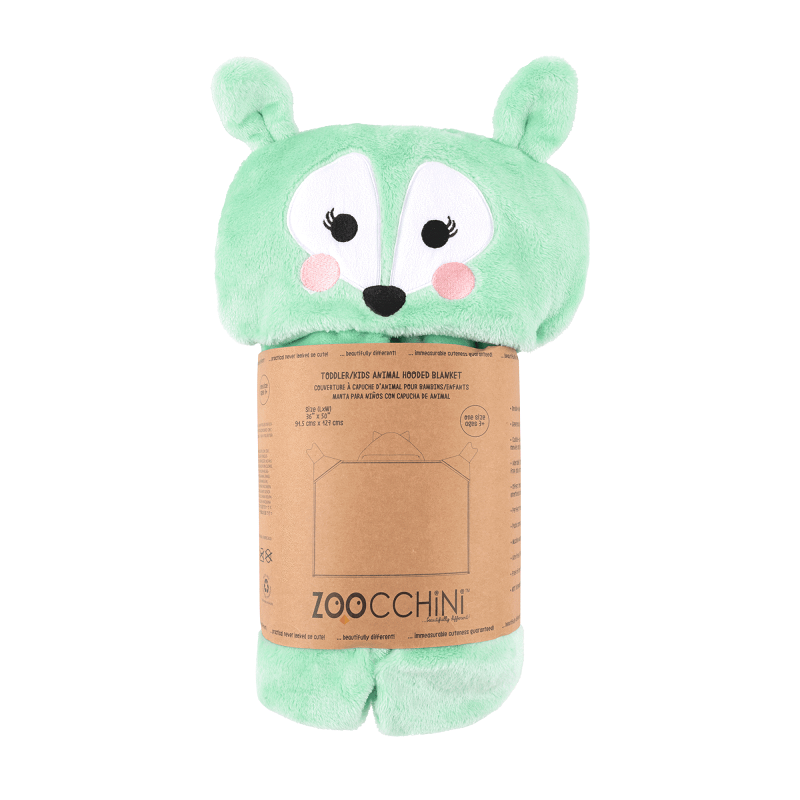 Paturica cu gluga Zoocchini 145x110cm Fawn – imaginea 2