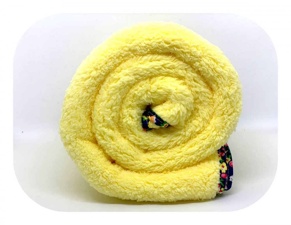 Paturica groasa pentru copii CH-264 Yellow 90×80 cm