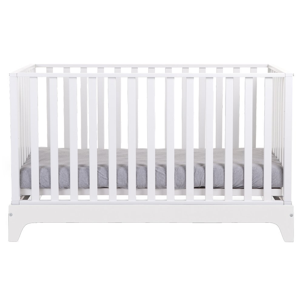 Patut Childhome Ref 17 cu laterala detasabila 70×140 cm MDF alb – imaginea 2