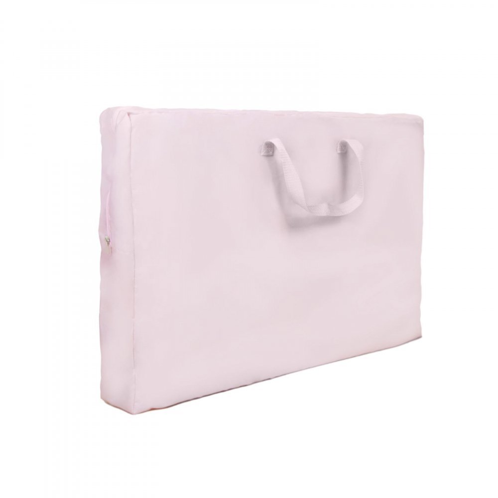 Patut Co Sleeper Asalvo Calm roz, reglabil 5 nivele de inaltime, picioare extensibile, material moale si usor de curatat, 80 x 65 x 84