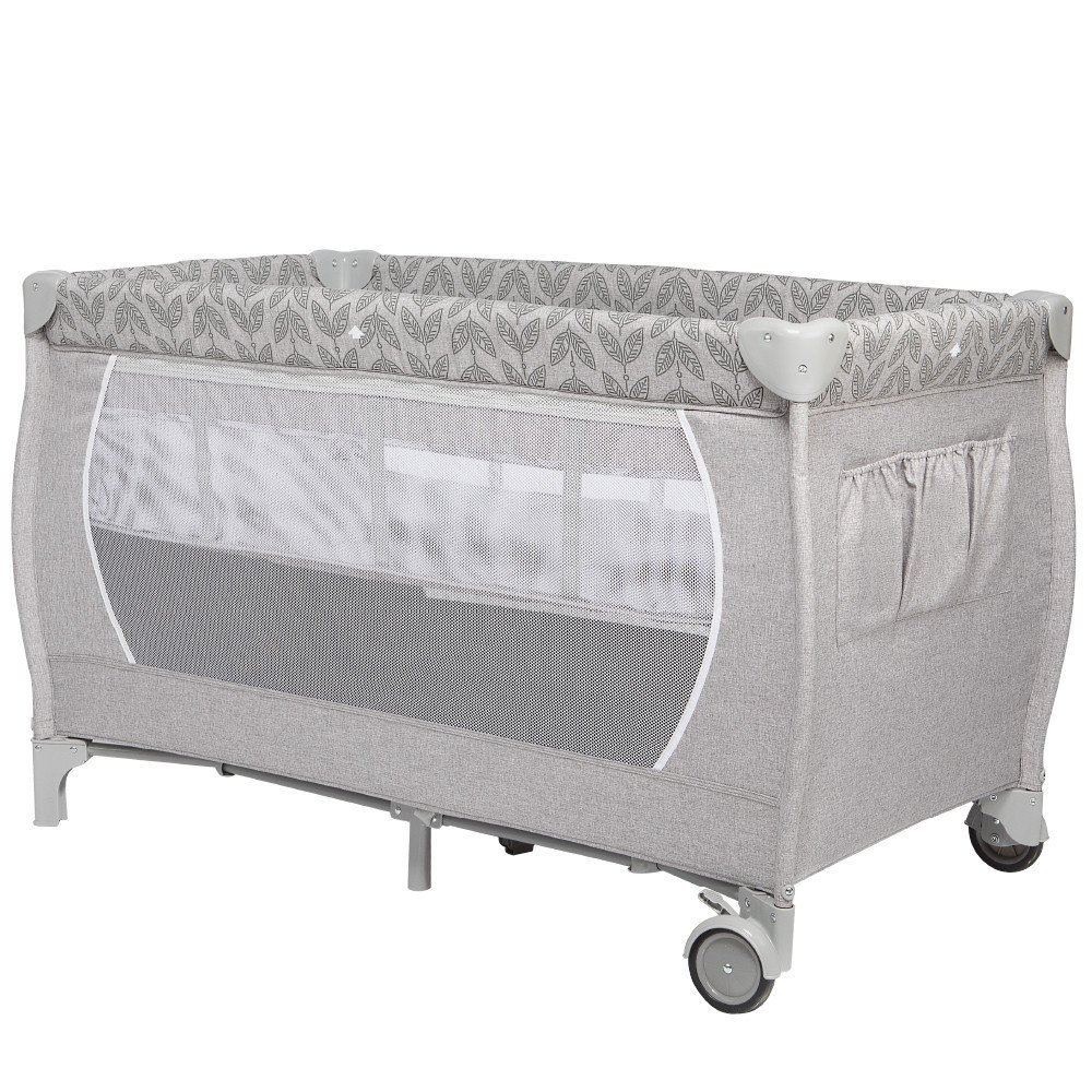 Patut de calatorie pliabil Skiddou Lunar Nomadic Dream Gri reglabil pe inaltime, roti cu sistem de blocare si geanta transport – imaginea 6