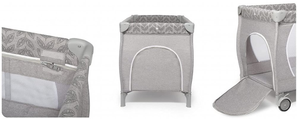 Patut de calatorie pliabil Skiddou Lunar Nomadic Dream Gri reglabil pe inaltime, roti cu sistem de blocare si geanta transport – imaginea 7