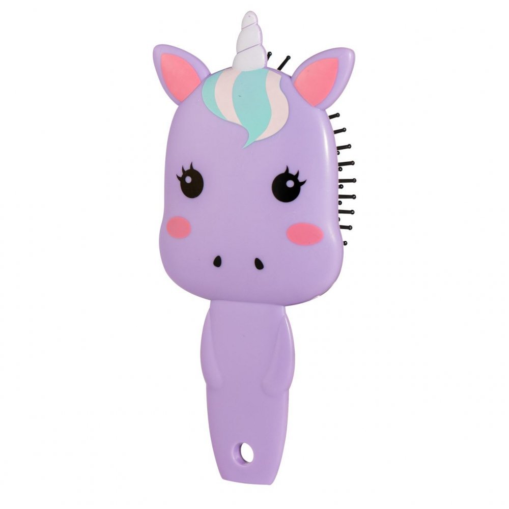Perie de par pentru copii mov Sweet Dreams Unicorn Martinelia 3014w – imaginea 2
