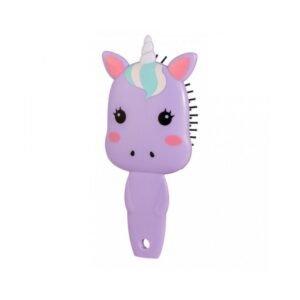 Perie de par pentru copii mov Sweet Dreams Unicorn Martinelia 3014w