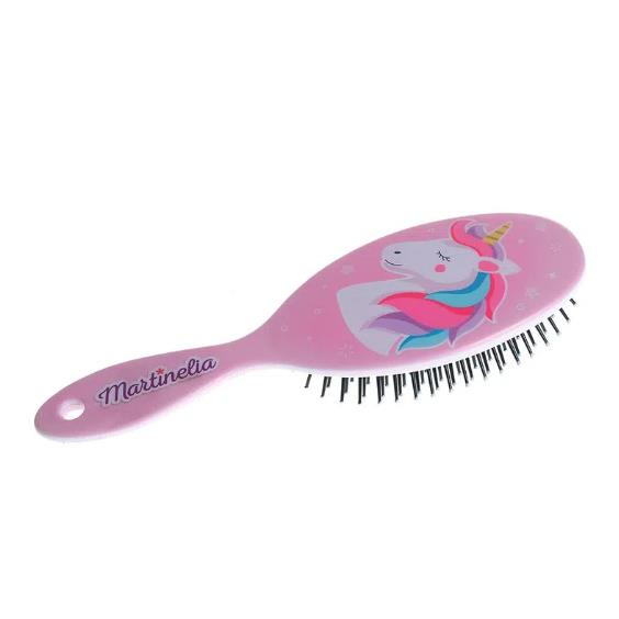 Perie de par pentru fetite roz Unicorn Dreams Martinelia 20291R – imaginea 3