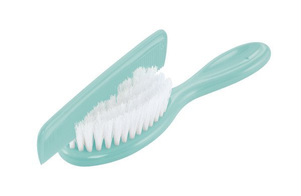 Perie si pieptan pentru bebelus Swedish green Rotho-babydesign