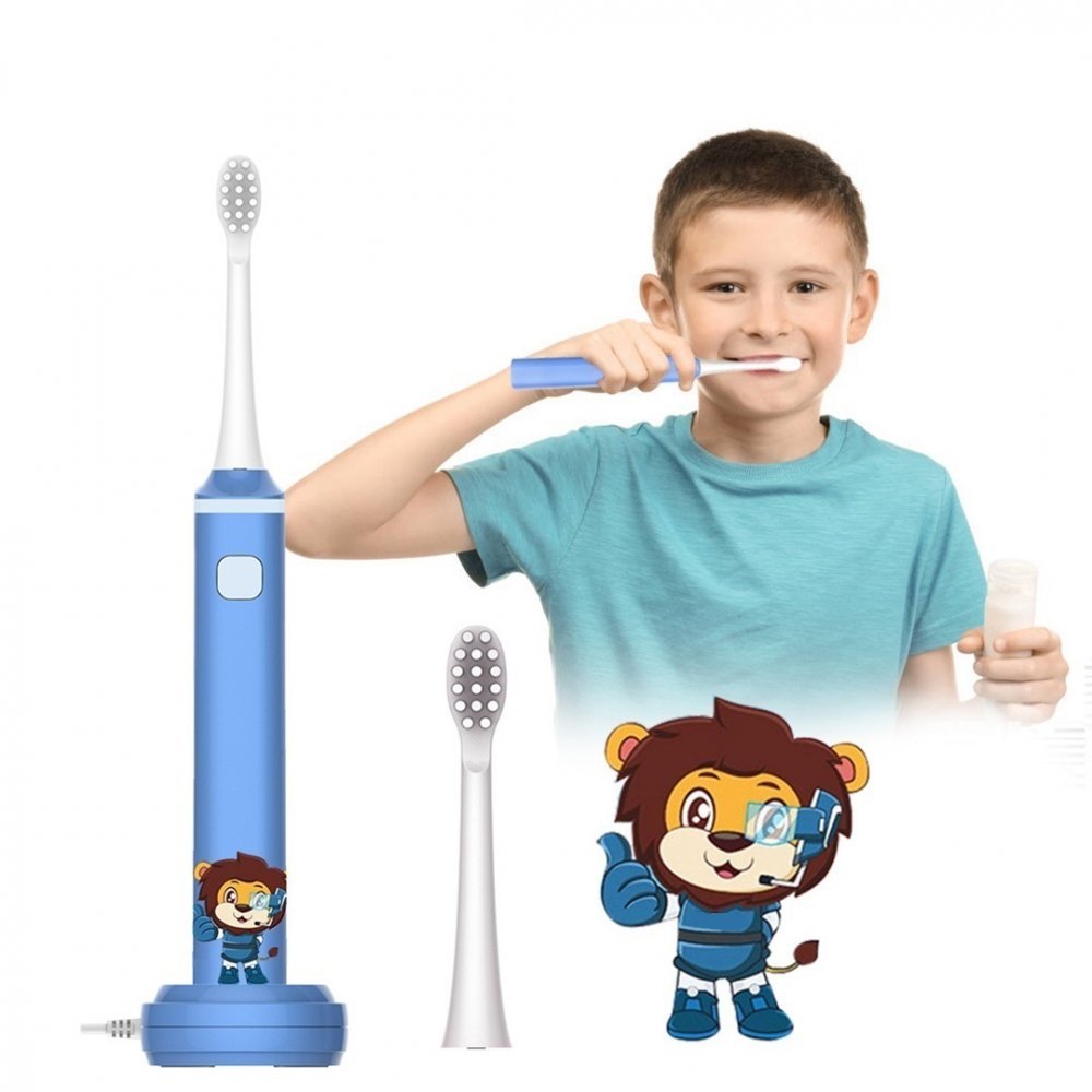 Periuta de dinti electrica SMART TabbyBoo Dr.Oly V16 blue – imaginea 5