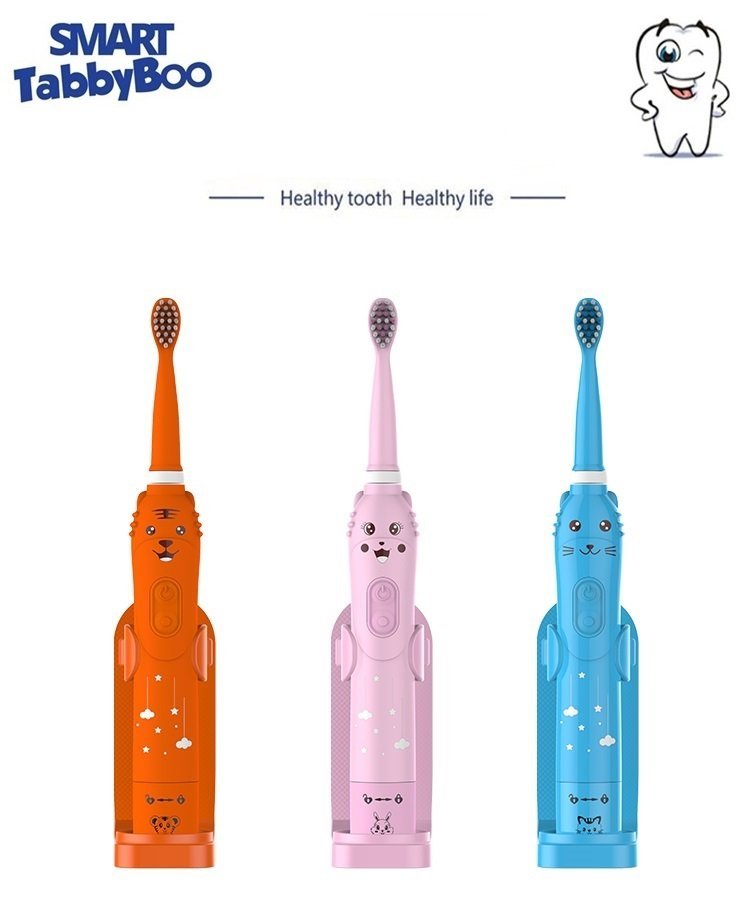 Periuta de dinti electrica Smart TabbyBoo Dr Oly V34 blue – imaginea 7