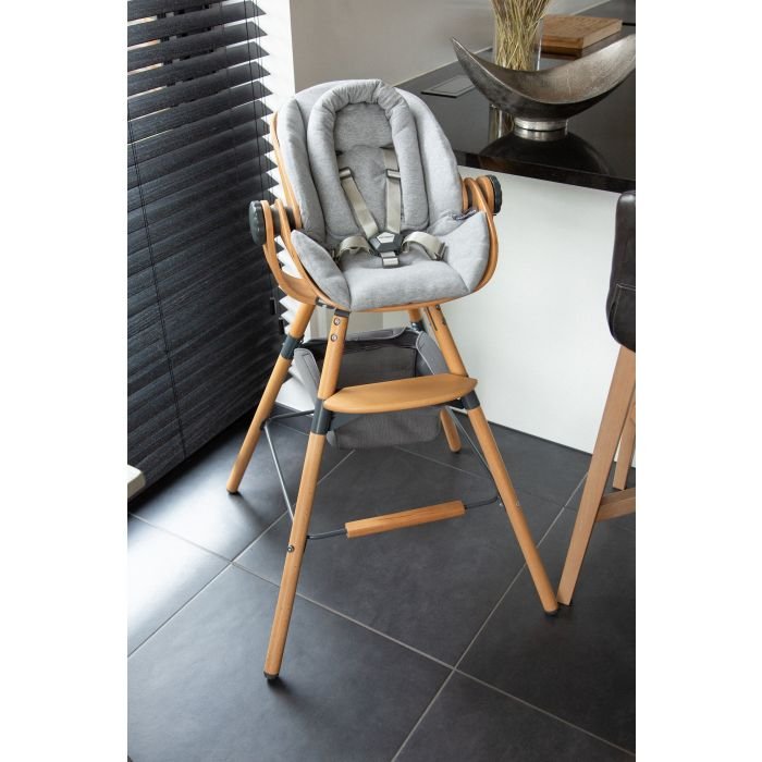 Perna scaun de masa Childhome Evolu Jerse Grey – imaginea 3