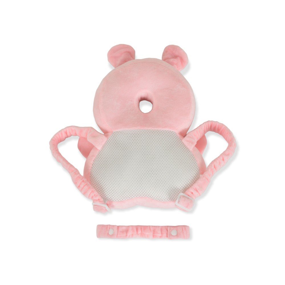 Pernuta protectie spate si cap pentru bebelusi Moni Rabbit,design atractiv,centuri reglabile,dimensiuni 31x25x8 cm,material plus moale – imaginea 2