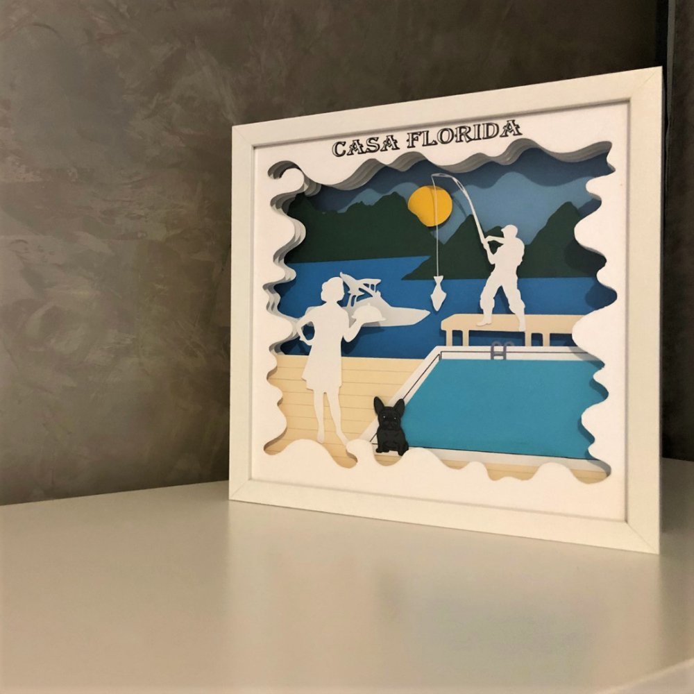Tablou luminos Pescuit 004 – imaginea 5