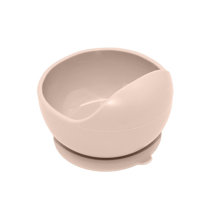 Bol din silicon PetiteMars fara BPA cu ventuza TakeMatch 6 luni+ bej – imaginea 2