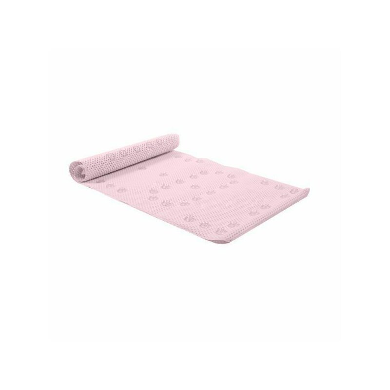 Covoras de baie Harry antiderapant 91×43 cm roz PetiteMars – imaginea 5
