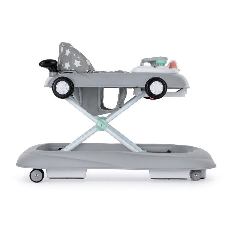 Premergator muzical PetiteMars cu panou interactiv si lumini Cabrio Gri – imaginea 5