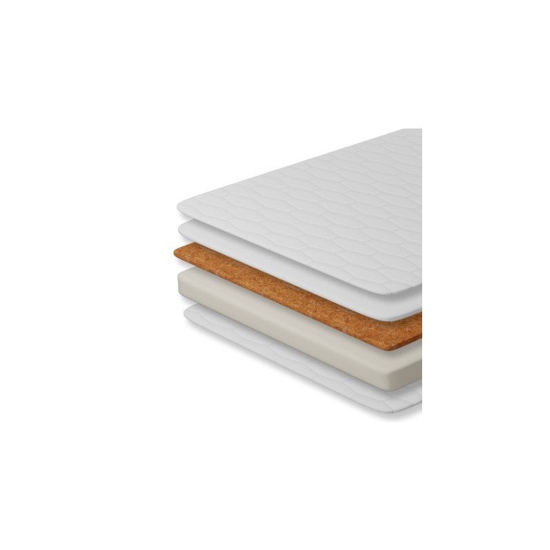 Saltea copii Coco Dream cu husa detasabila 120x60x8 cm Alb – imaginea 2