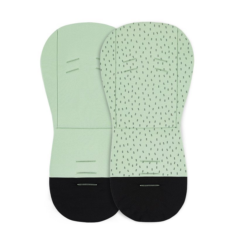 Salteluta pentru carucior PetiteMars din spuma cu memorie Verde – imaginea 5