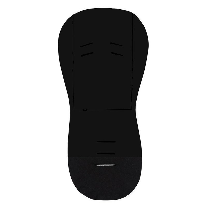 Salteluta pentru carucior PetiteMars din spuma cu memorie Negru – imaginea 2