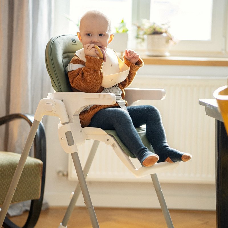 Scaun de masa PetiteMars Gusto spatar reglabil in 3 trepte Pastel Beige – imaginea 5