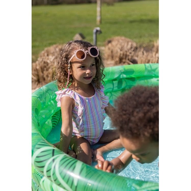 Piscina gonflabila pentru copii cu 3 inele 150 cm Leaves – imaginea 2