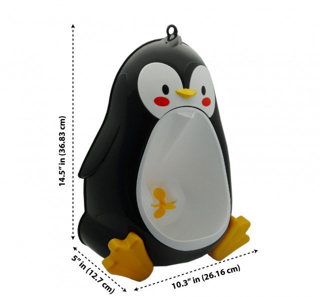 Pisoar in forma de pinguin – imaginea 6