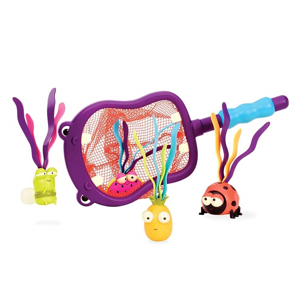 Plasa cu jucarii de baie Hipopotam B.Toys – imaginea 4
