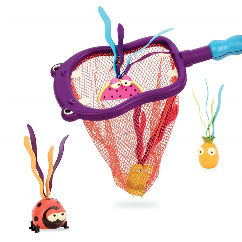 Plasa cu jucarii de baie Hipopotam B.Toys – imaginea 2