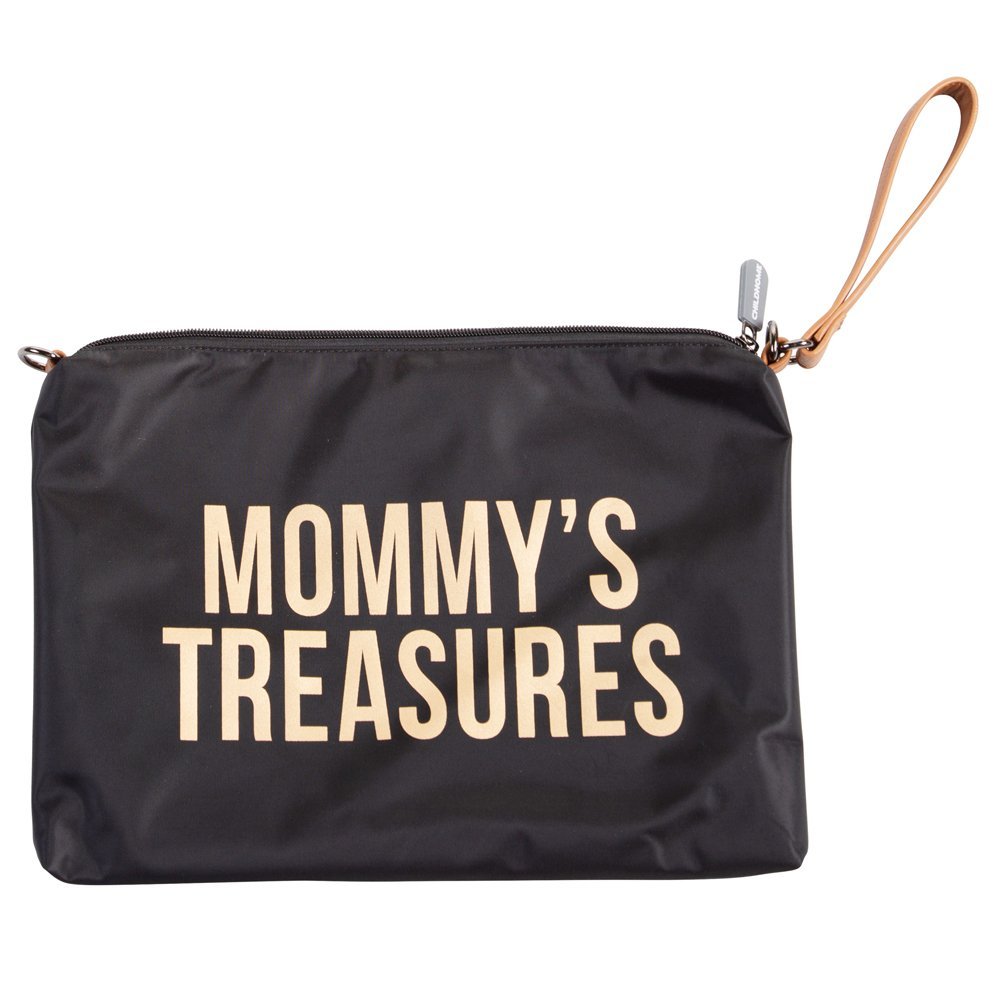 Poseta Childhome Mommy Clutch 33×23 cm negru – imaginea 6