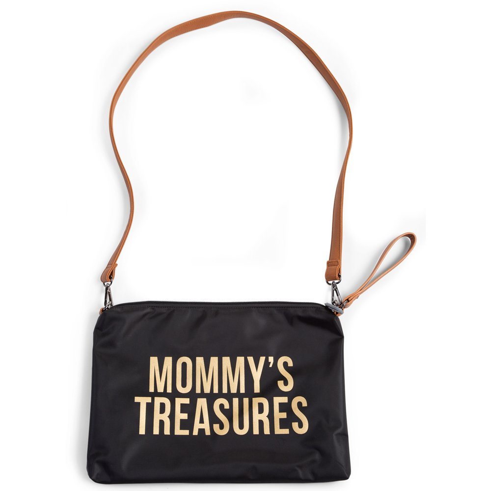 Poseta Childhome Mommy Clutch 33×23 cm negru – imaginea 3