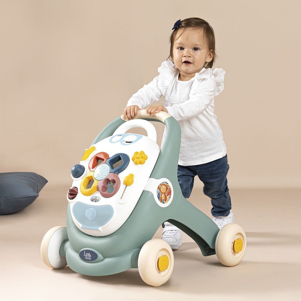 Premergator Trotty Walker 3 in 1 verde Smoby – imaginea 4