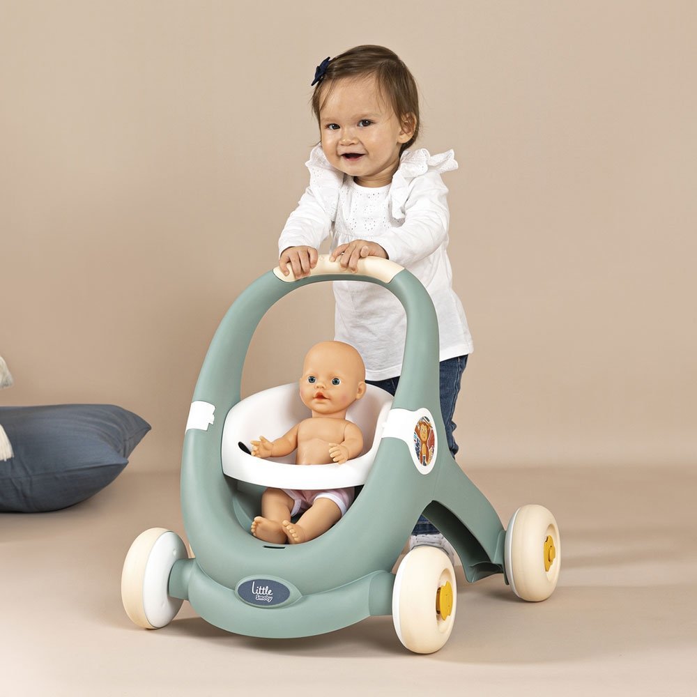 Premergator Trotty Walker 3 in 1 verde Smoby – imaginea 5