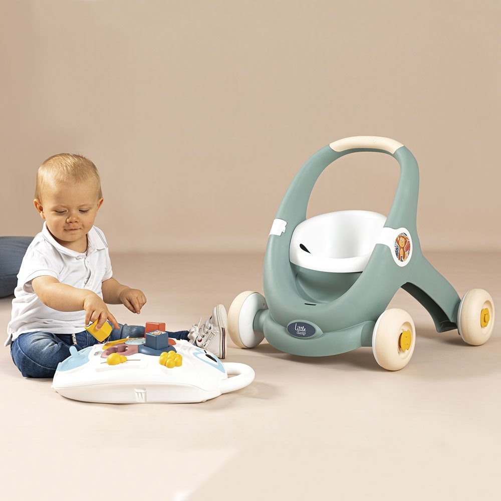 Premergator Trotty Walker 3 in 1 verde Smoby – imaginea 6