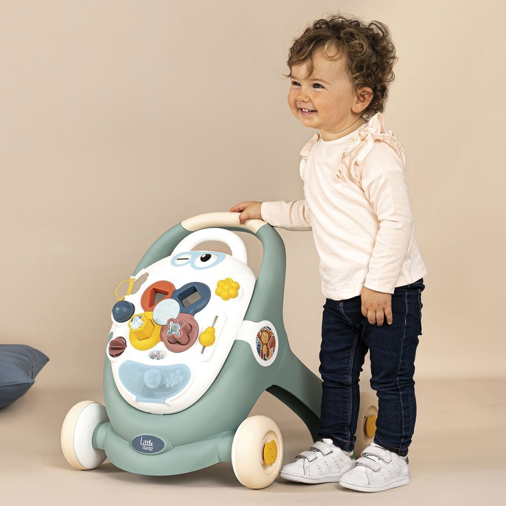Premergator Trotty Walker 3 in 1 verde Smoby – imaginea 7